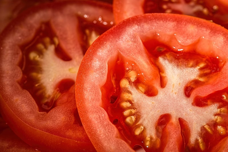 Tomatoes on vine